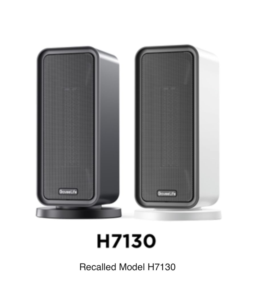 smart electric heaters model H7130 recall personal injury atttorneys 