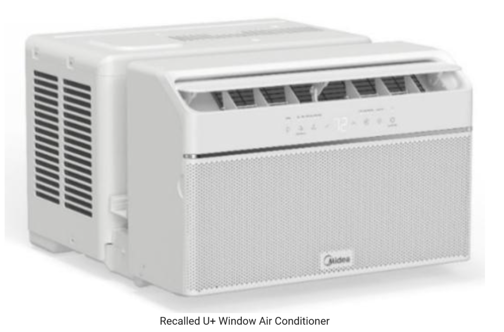 midea ac recall mold
