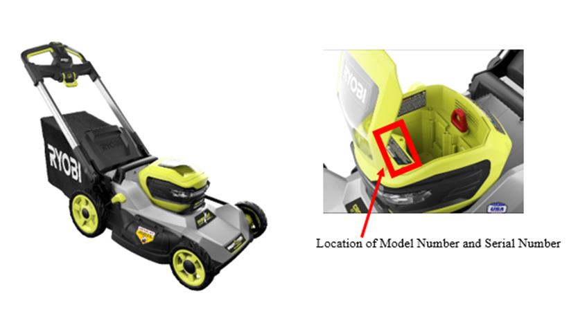 Ryobi Lawn Mower Recall